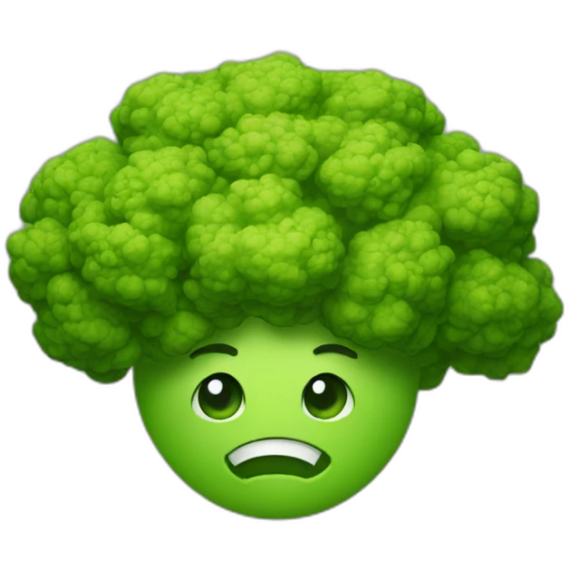 Brokkoli head emoji