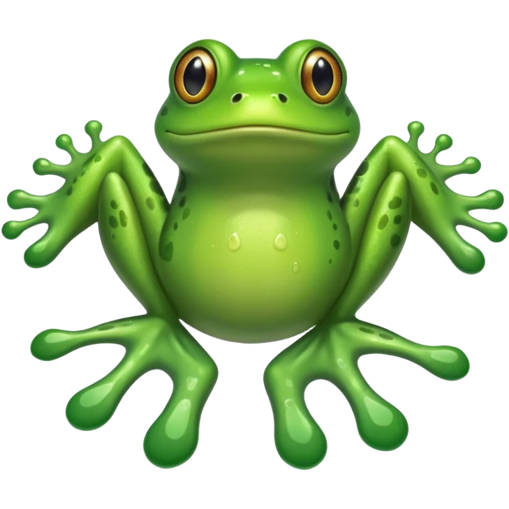 Patita de rana  emoji
