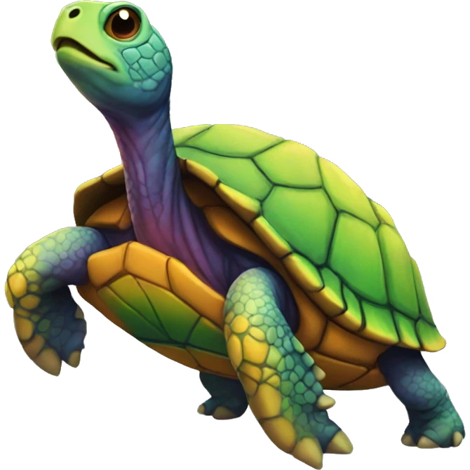 rainbowturtle emoji