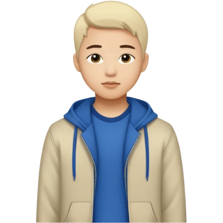 archetype for a young adult: Asian individual age 18-22yr. Freed up from financial pressures, focus on lifestyle and aesthetics and freely acknowledge they are still transitioning into adulthood 

 emoji