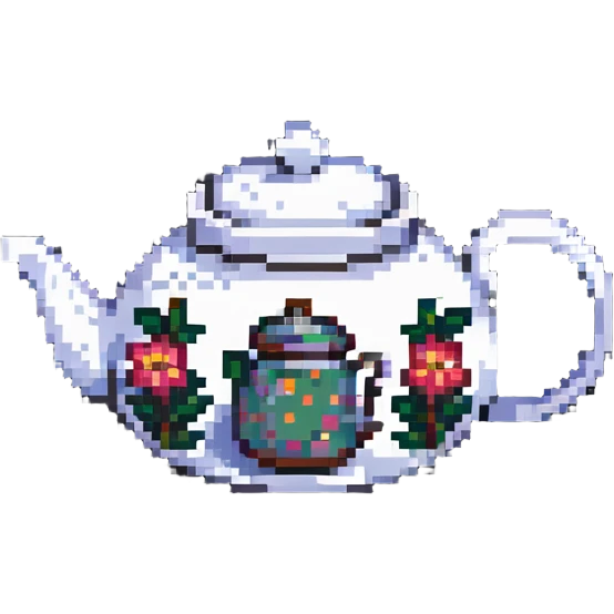 cute pastel pink teapot emoji