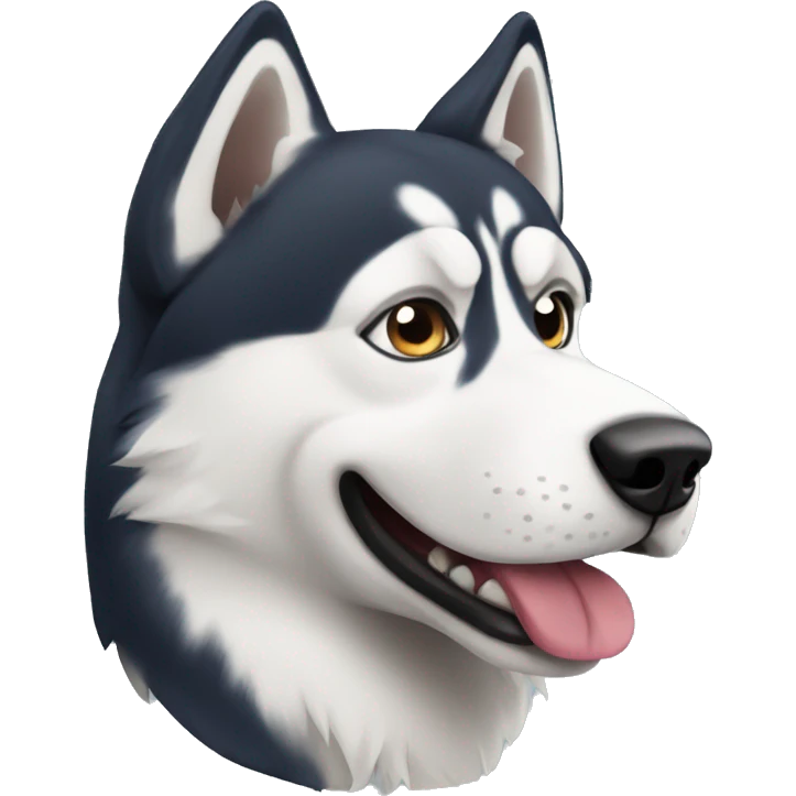 Husky Dog emoji