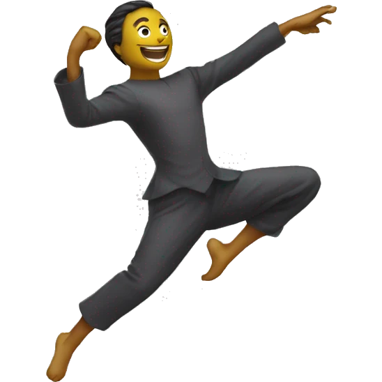 Chat qui danse emoji