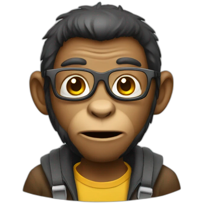 programmer-monkey emoji