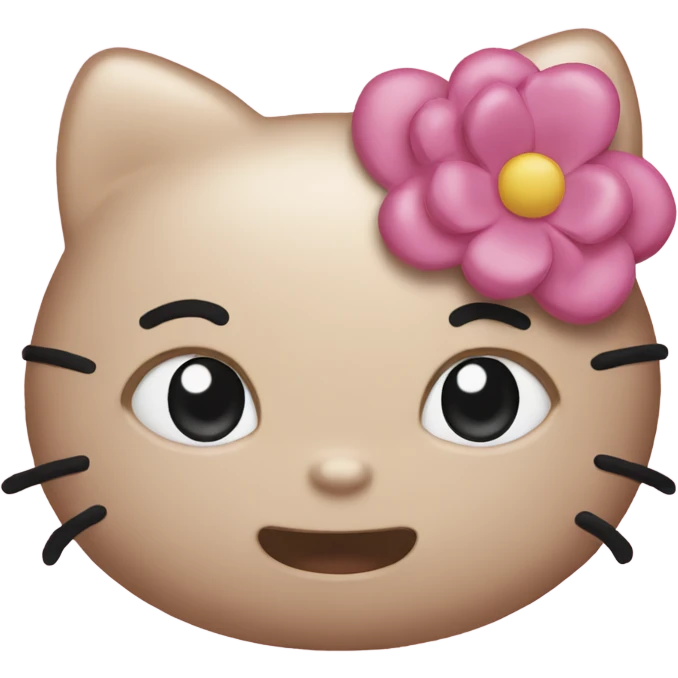 Hello kitty emoji