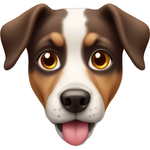 Dog with heart eyes emoji