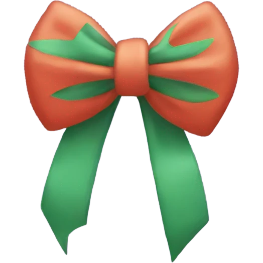 A bow emoji