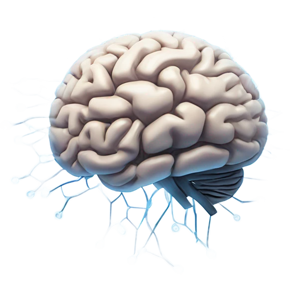 digital brain emoji