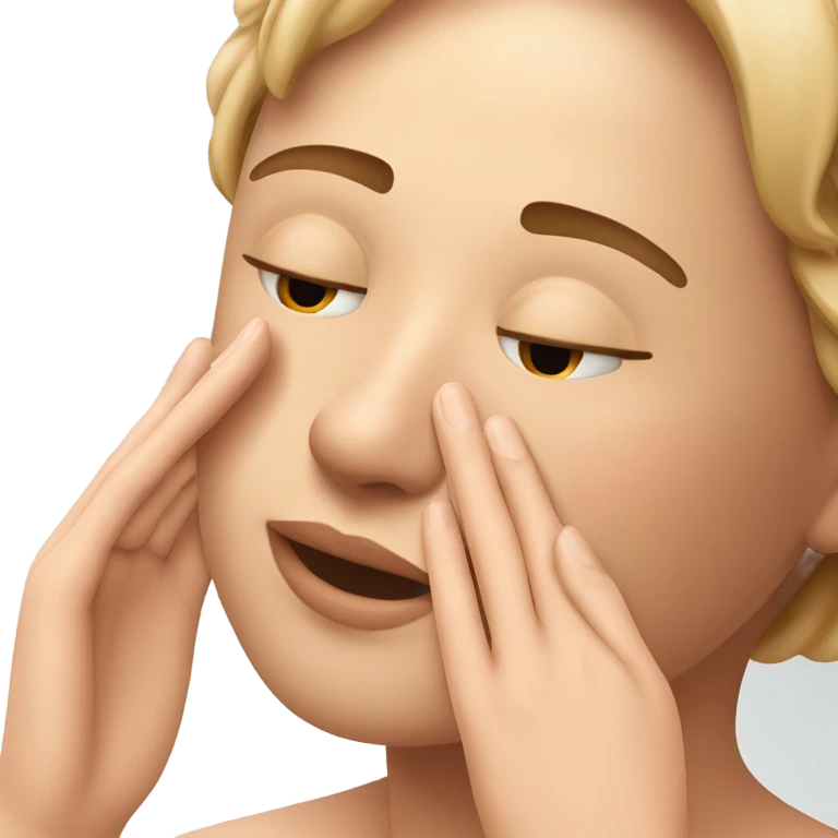 Face massage emoji