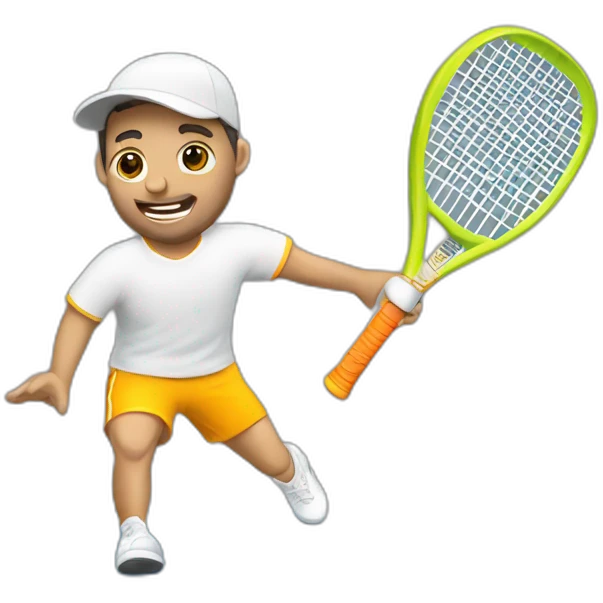 Playing padel emoji