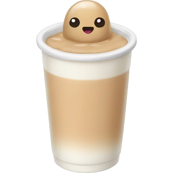 Milk tea boba emoji
