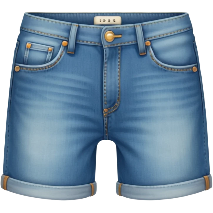 Jean shorts emoji