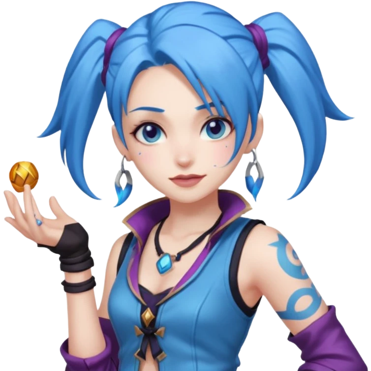 league of legends jinx arcane emoji