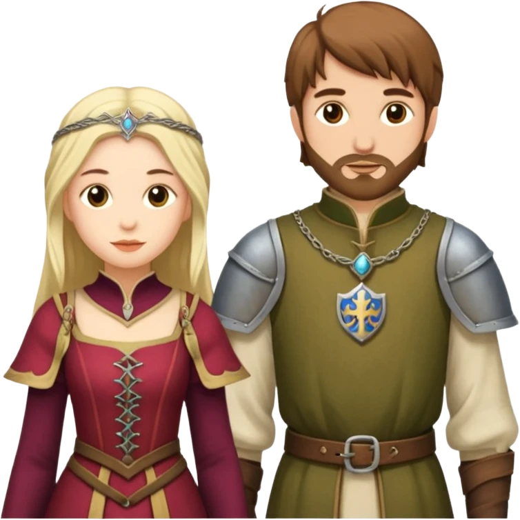 
наиалюй ілюстрацію Лицарі і Принцеса: Пригоди у Срібних Пагорбах ще emoji