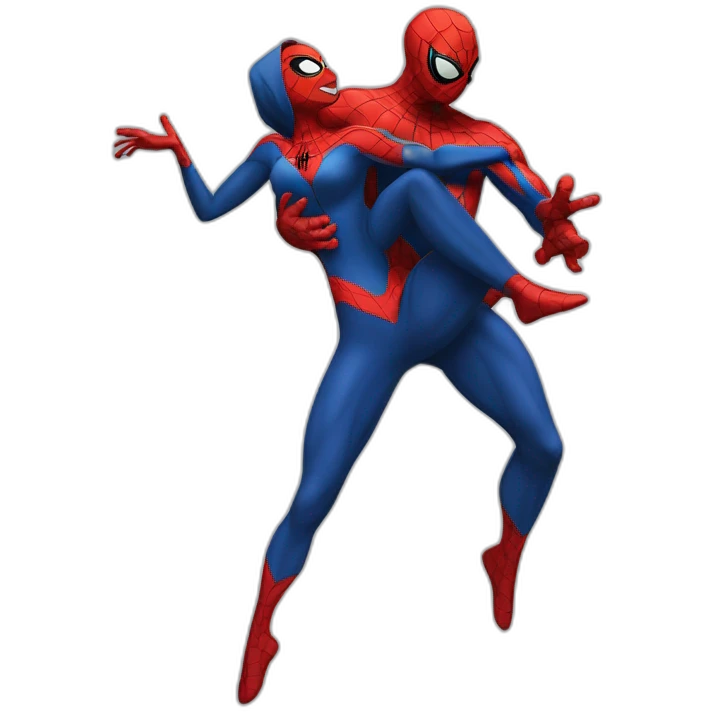 spider man dancing with india maria emoji