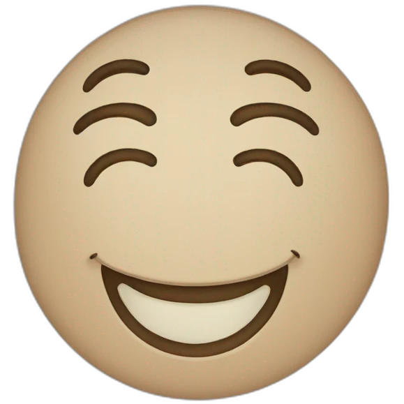 Smiling and laughing emoji  emoji