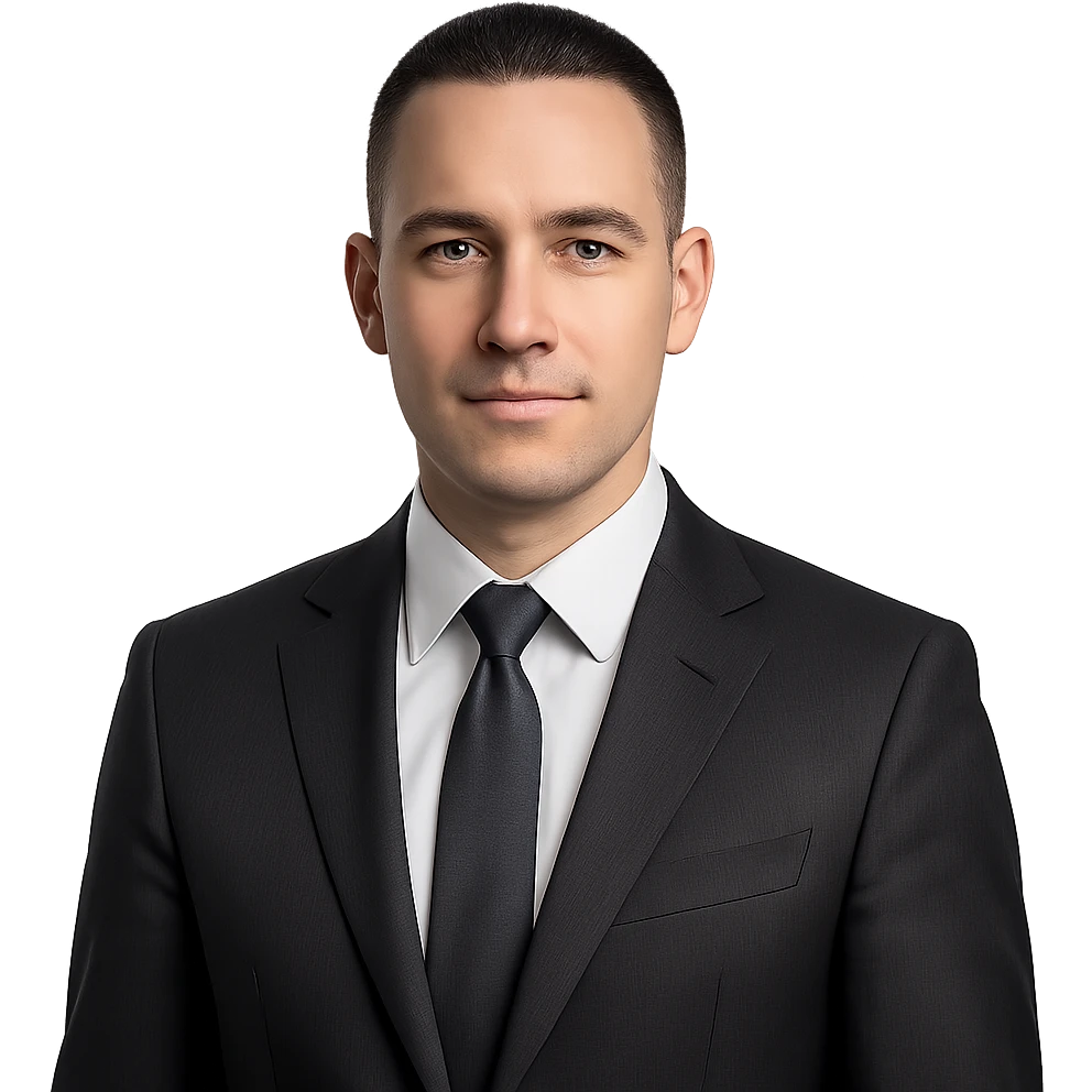 business man with black very short haircut in a modern professional style emoji