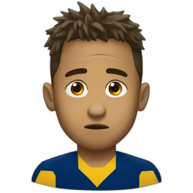 neymar sad emoji