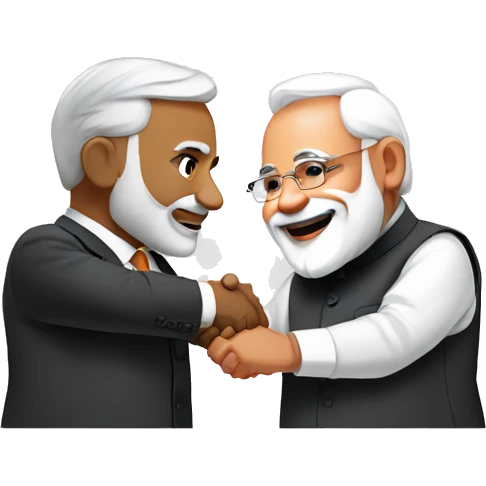 Modi Handshake emoji