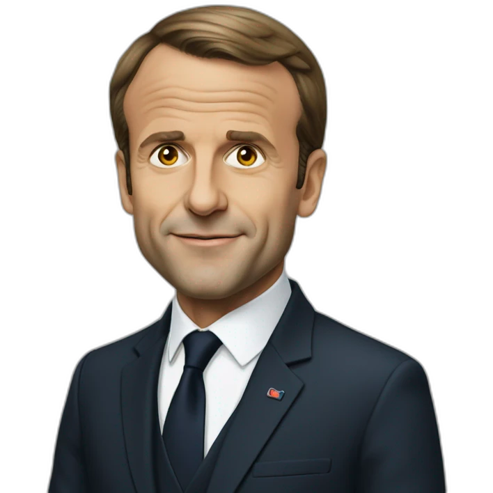 Émanuel macron emoji