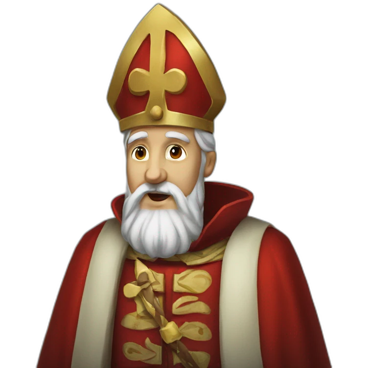 The Saint Nicolas emoji