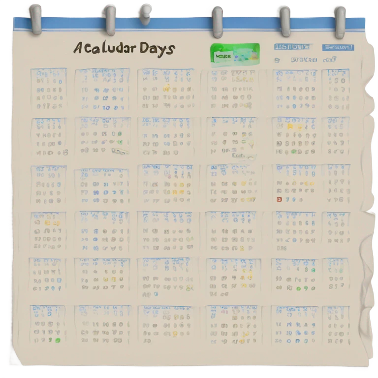 Calender  emoji