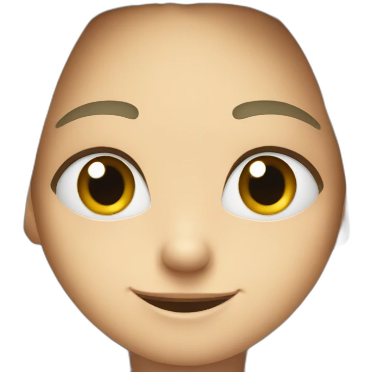 shy smile emoji