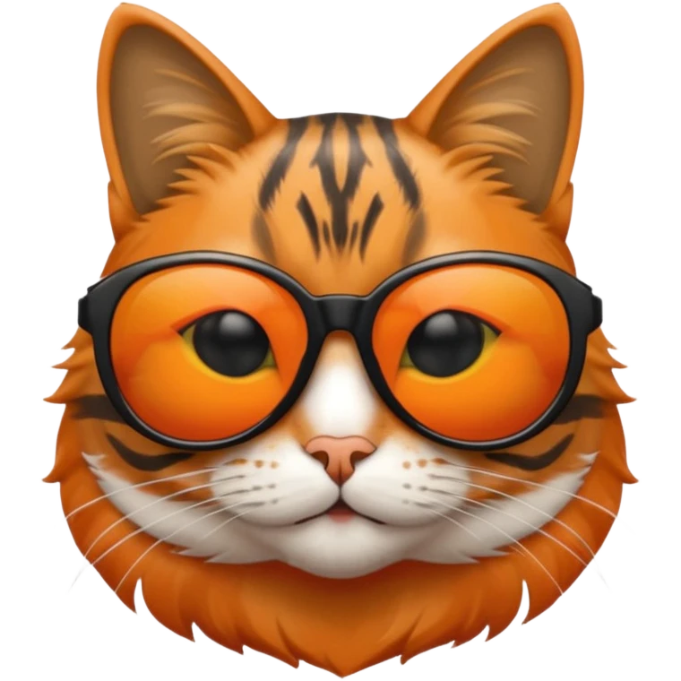 Cat wearing sunglasses emoji