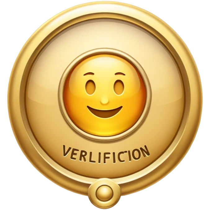 Verification badge emoji