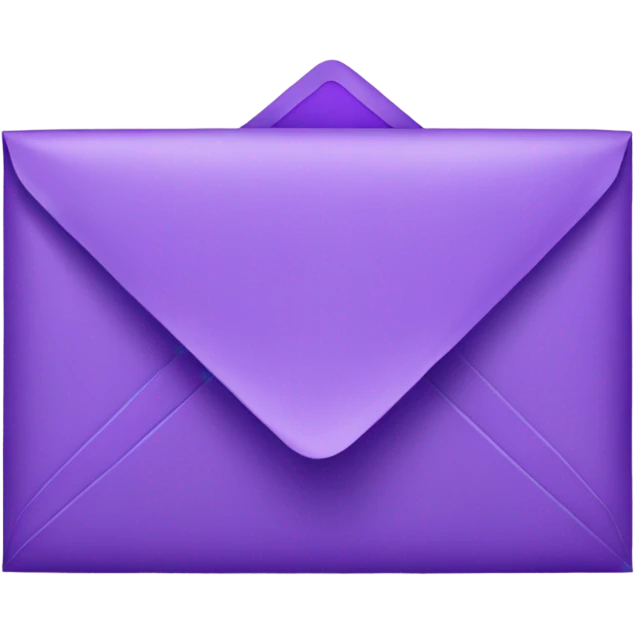 Purple envelope emoji