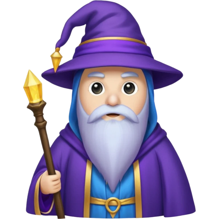 Penguin Wizard emoji