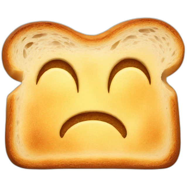 toasted bread emoji
