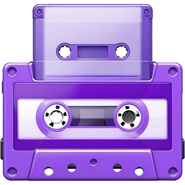 violet 📼 emoji