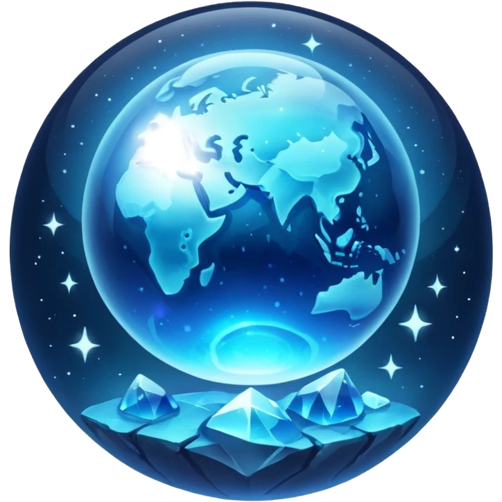 Crystal Planet emoji