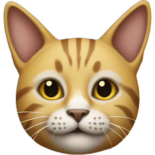 Cat with horns and mustard  emoji