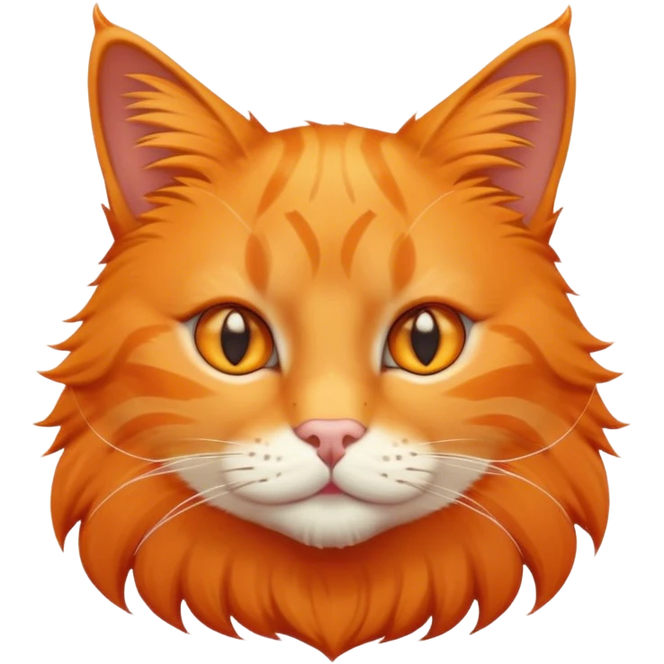 orange cat emoji