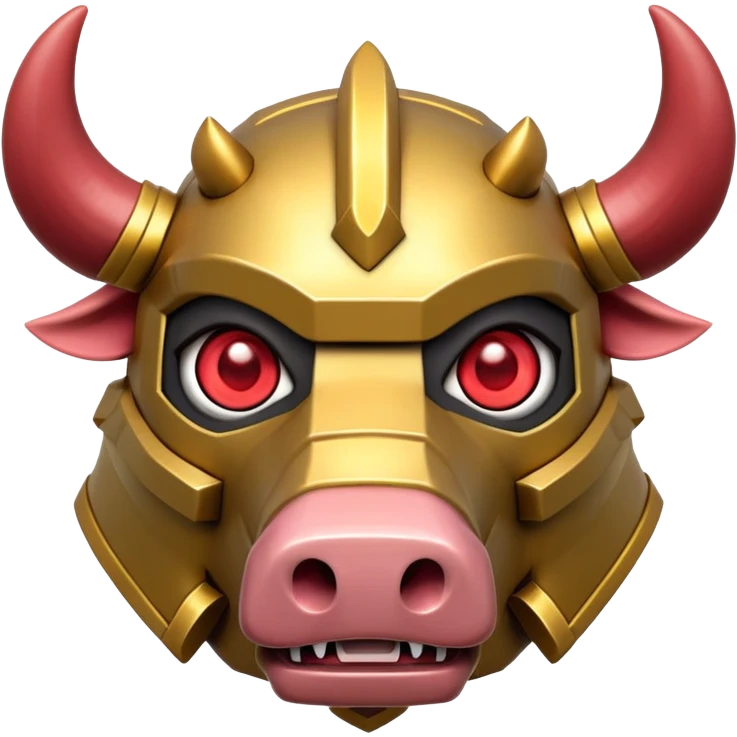 Minecraft Piglin emoji