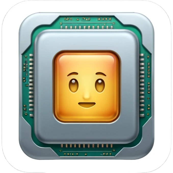 a cpu emoji