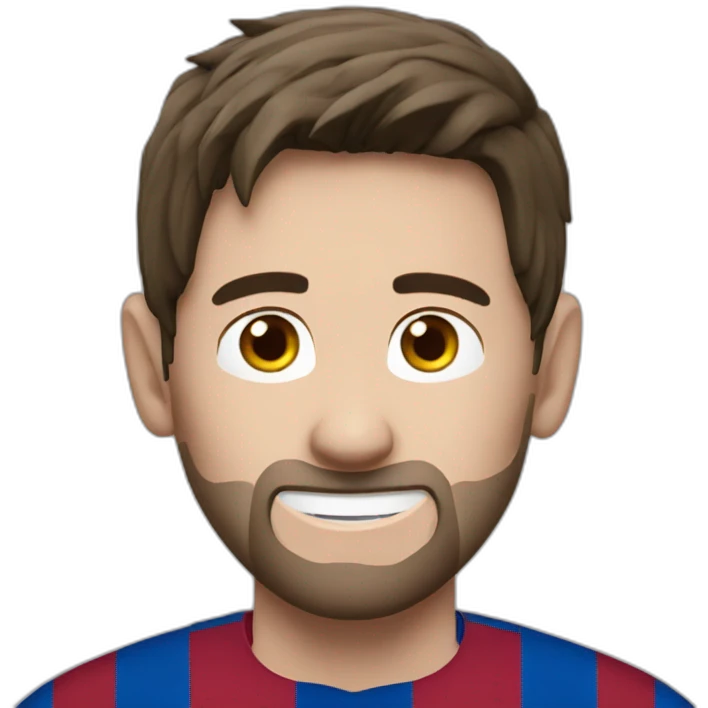 messi chauve emoji