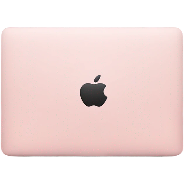 Light Pink MacBook  emoji