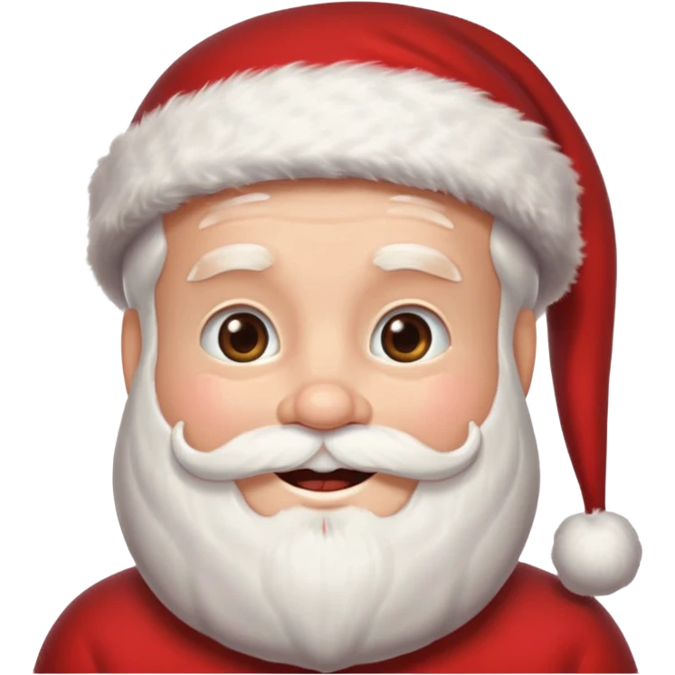 thinking santa emoji