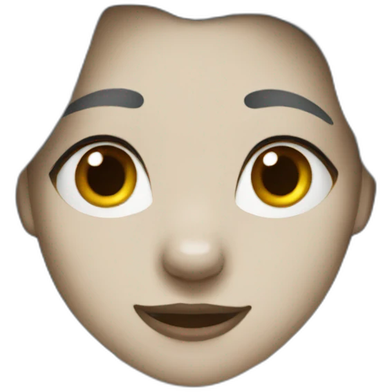 Female wolf  emoji