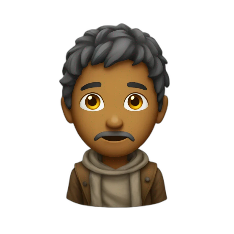 Beggar emoji