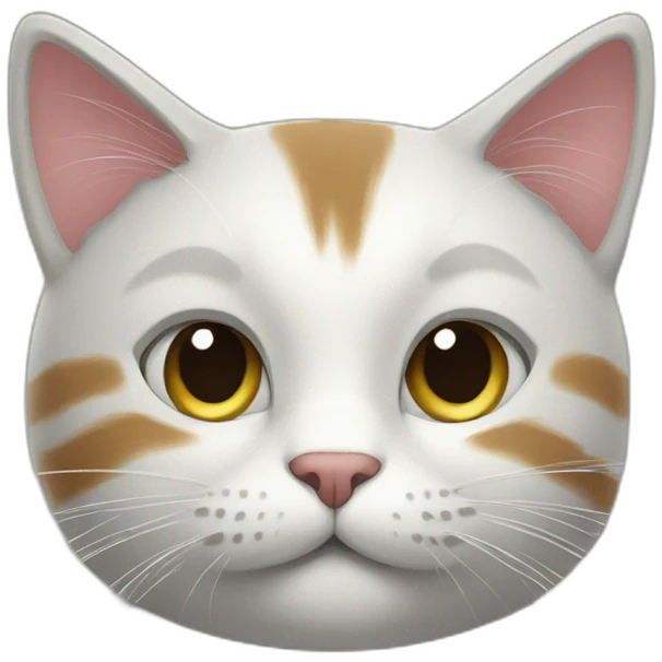 Cat with brush  emoji