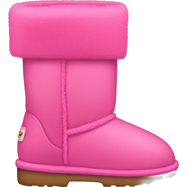 Pink uggs  emoji
