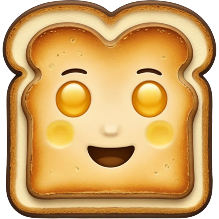 toast sans visage emoji