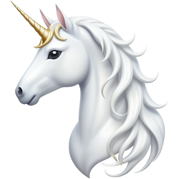 cinematic-beautiful-white-unicorn-emoji,-poised-and-regal,-with-a-slender,-ethereal-form-draped-in-a-pristine-white-color,-a-flowing-mane-and-tail,-and-a-white,-spiraled-horn-that-radiates-pure-light,-simplified-yet-sharp-and-majestic,  emoji