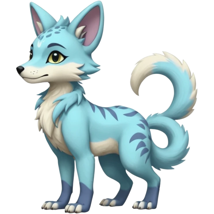 smooth soft pastel modern anthro furry vernid-trico-Protogen-Primagen-hybrid fursona by Falvie, LiLaiRa, AngieWolf emoji
