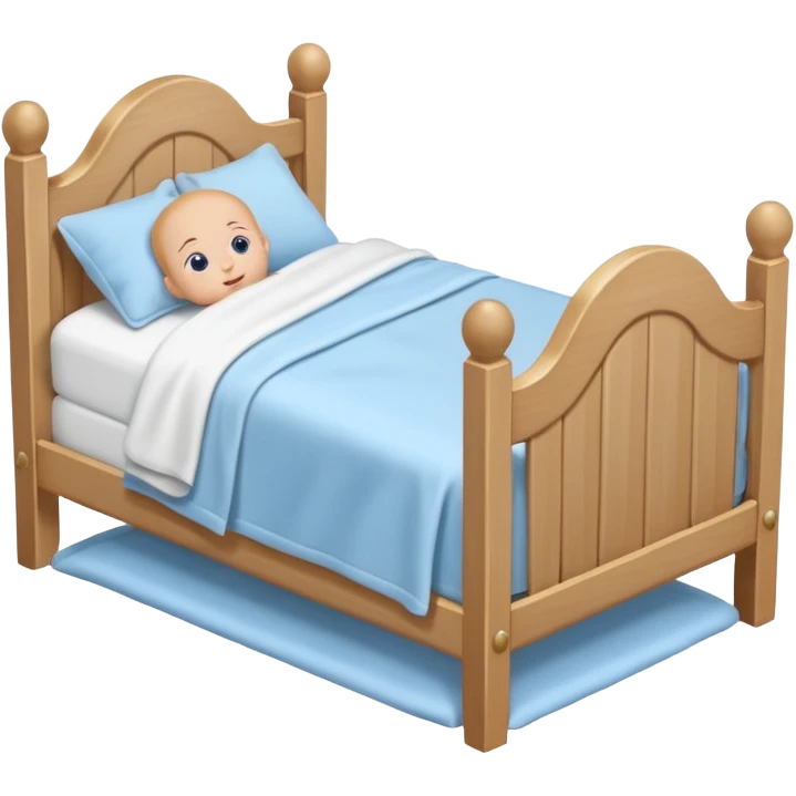 baby bed emoji
