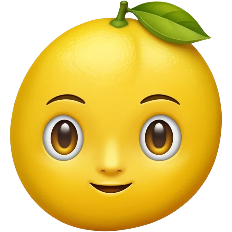 lemon emoji